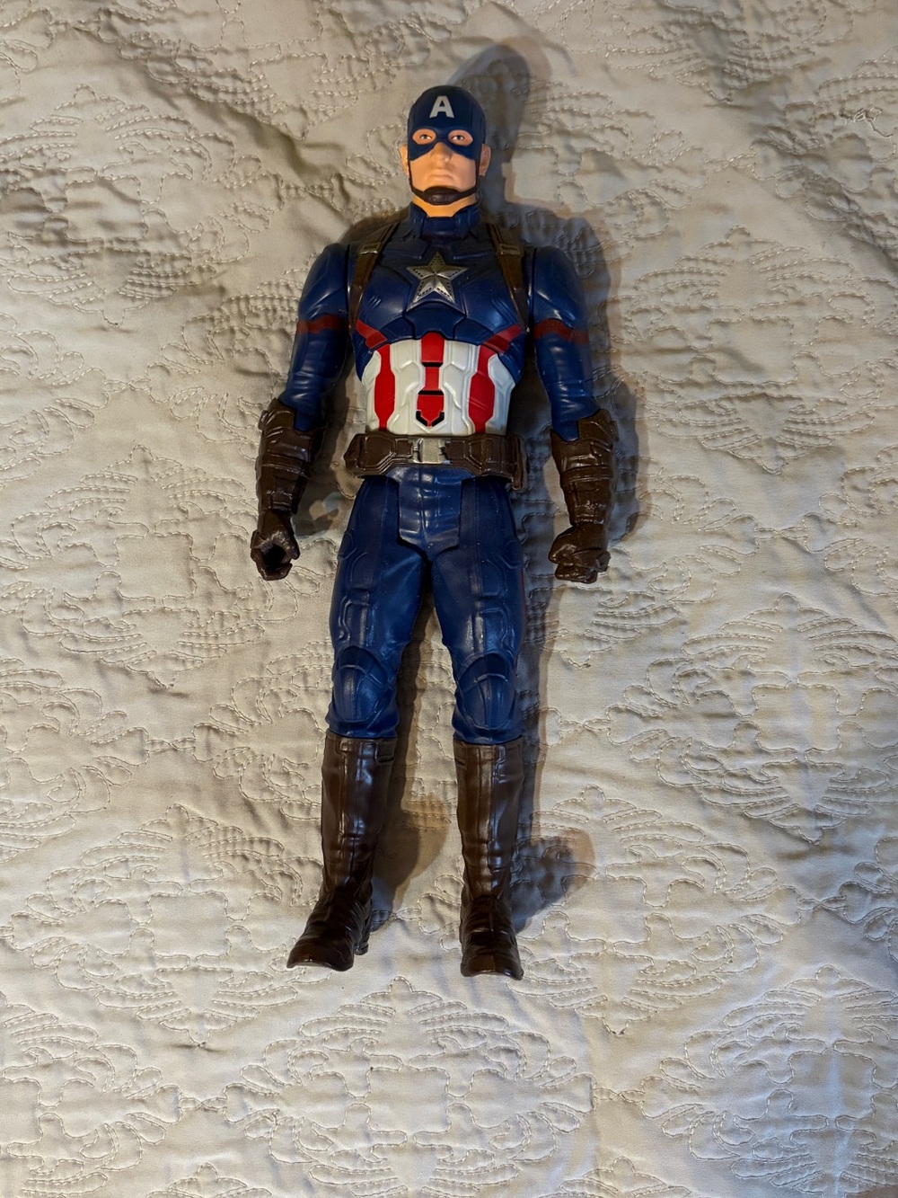 Marvel Captain America Action Figure speaking